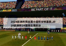 2024欧洲杯预选赛小组积分榜最新,2020欧洲杯24强预选赛积分