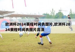 欧洲杯2024赛程时间表图片,欧洲杯2024赛程时间表图片高清