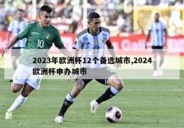 2023年欧洲杯12个备选城市,2024欧洲杯申办城市