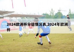 2024欧洲杯分组情况表,2024年欧洲杯