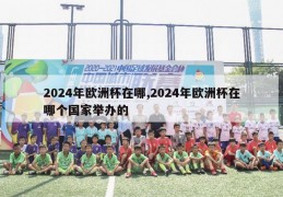 2024年欧洲杯在哪,2024年欧洲杯在哪个国家举办的